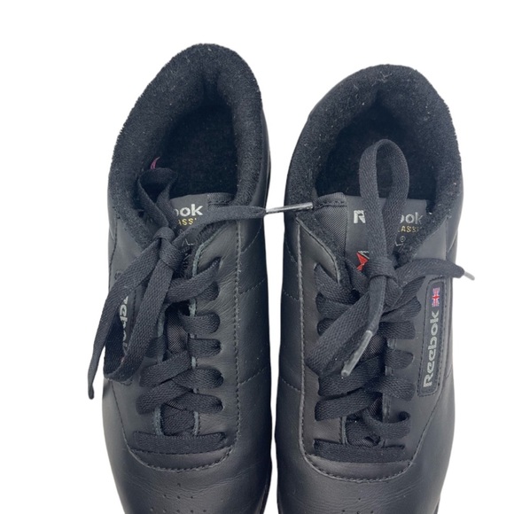 Reebok Classic Women’s Leather Shoes Sneakers Color Black Size 6.1/2 - Picture 5 of 8